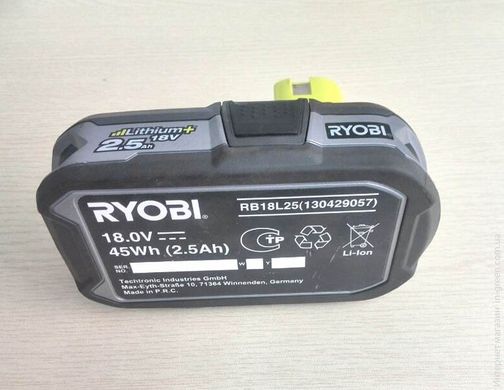 Аккумулятор RYOBI RB18L25