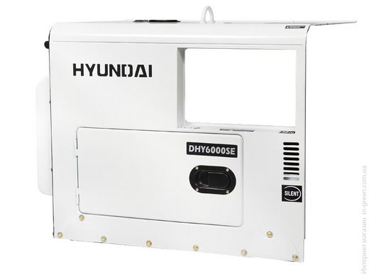 Дизельний генератор HYUNDAI DHY 6000SE