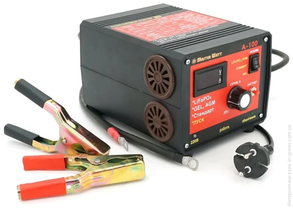 Автоматическое пуско-зарядное устройство MASTER WATT А-100