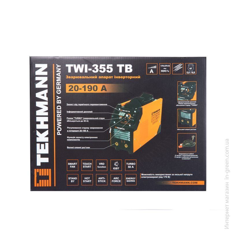 Сварочный аппарат TEKHMANN TWI-355 TB