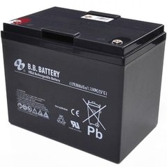 Гелевий акумулятор B.B Battery EB63-12