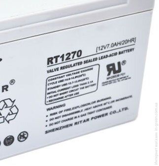 Акумуляторна батарея RITAR RT1270