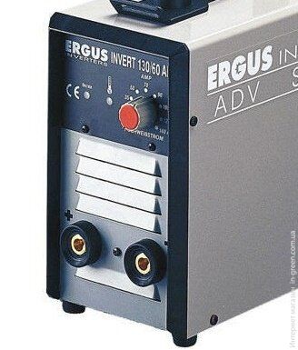 Сварочный інвертор ERGUS Invert 130/60 ADV G-PROT (в кейсе с набором)