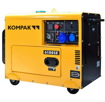 Генератор дизельний KOMPAK K6100SE 5000/5500 W