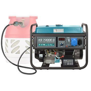 Генератор газобензиновый Konner&Sohnen KS 7000E G