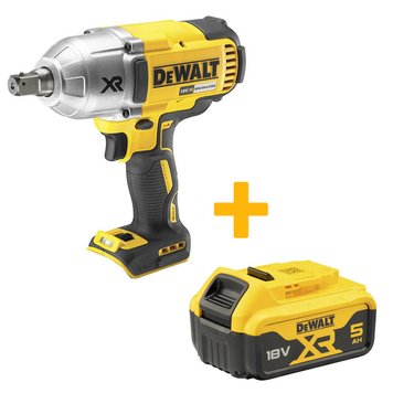 Гайковерт ударный аккумуляторный DeWALT DCF899NT Аккумуляторная батарея DCB184