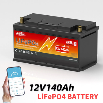 Акумулятор Moseworth LiFePO4 12V/140AH Bluetooth