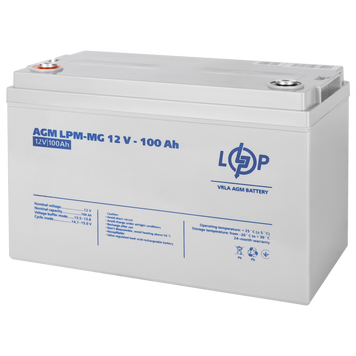 Гелевый аккумулятор LogicPower LPM-MG 12-100 AH