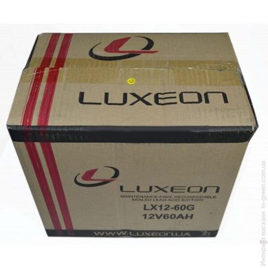 Акумуляторна батарея LUXEON LX 12-60G