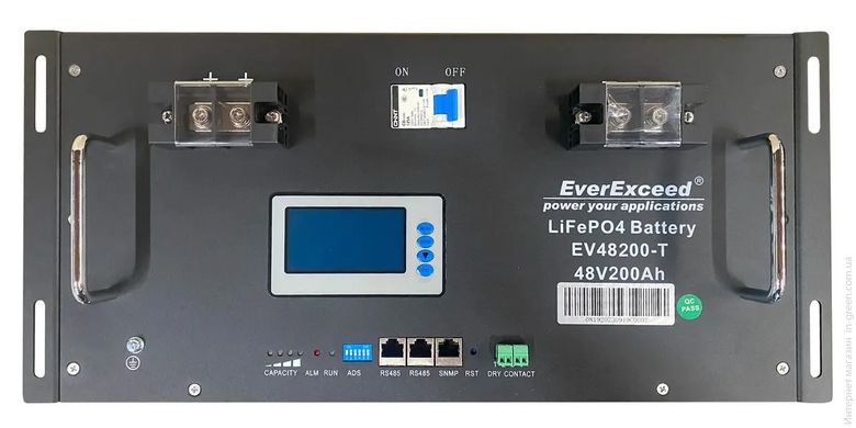 Акумулятор LiFePO4 EverExceed EV48200-T-15 LCD, SNMP