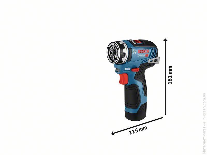 Акумуляторний дриль-шуруповерт Bosch GSR 12V-35 FC Professional 06019H3004 SOLO (без АКБ та ЗП)