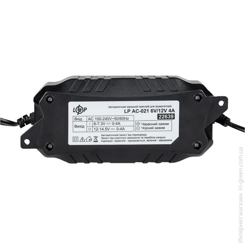 Зарядное устройство для АКБ LP AC-021 6V/12V 4A