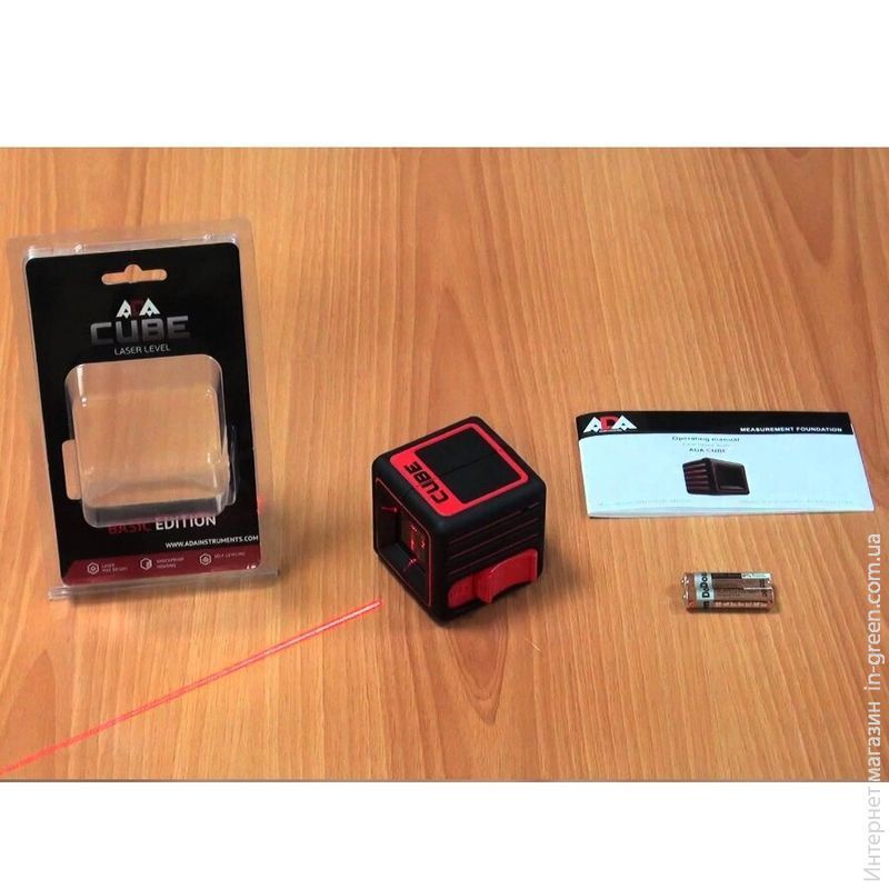 Лазерный нивелир ADA CUBE PROFESSIONAL EDITION (А00343)