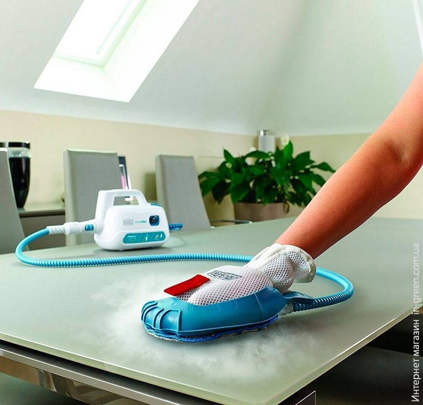 Пароочиститель Black+Decker FSH10SMP