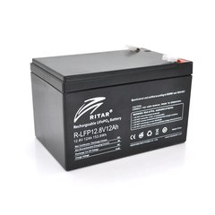 Акумуляторна батарея Ritar LiFePO4 12,8V 18Ah 230.4WH ( 150 x 98 x 95 (100) ) Q6