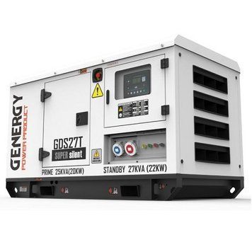 Генератор дизельный GENERGY GDS27T (240216090)