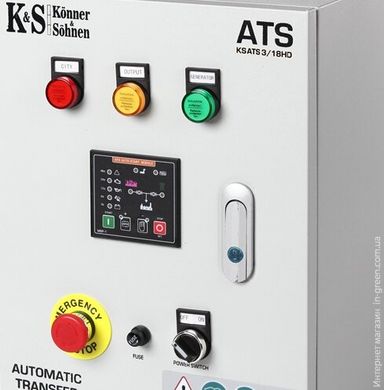 Дизельний генератор Konner & Sohnen KS 8100HDE-1/3 ATSR (EURO V)