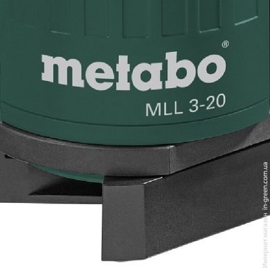 Лазерный нивелір METABO MLL 3-20