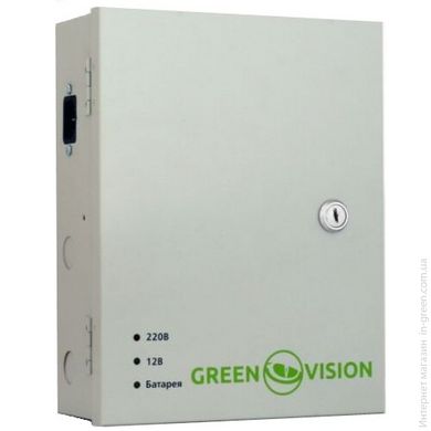 Источник бесперебойного питания (ИБП) GREEN VISION GV-UPS-H 1204-3A-B-L