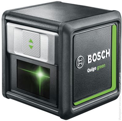Нівелір лазерний BOSCH Quigo Green+ затиск MM2 (0603663C00)