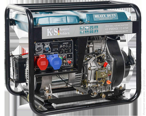 Дизельний генератор Konner & Sohnen KS 8100HDE-1/3 ATSR (EURO V)