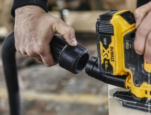 Шлифмашина вібраційна акумуляторна DeWALT DCW200P2