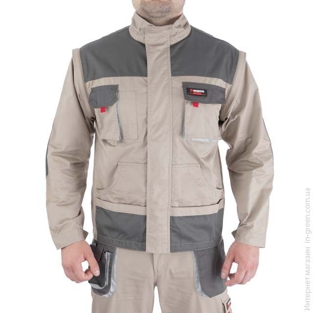 Куртка робоча XXXL INTERTOOL SP-3036