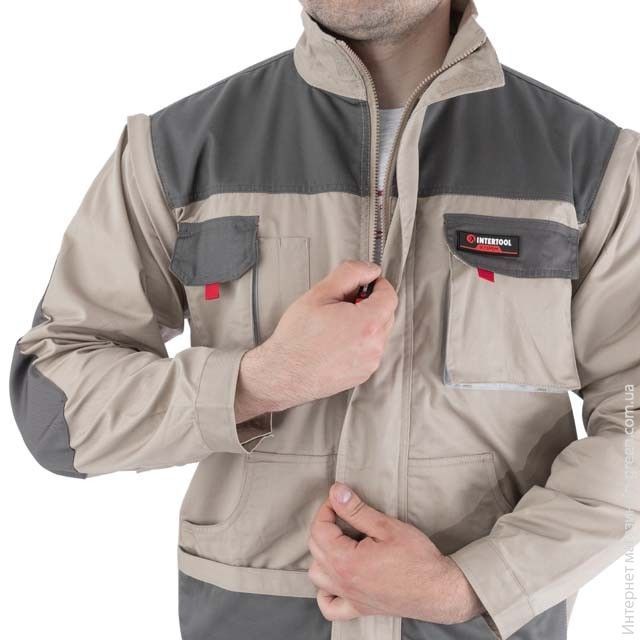 Куртка робоча XXXL INTERTOOL SP-3036