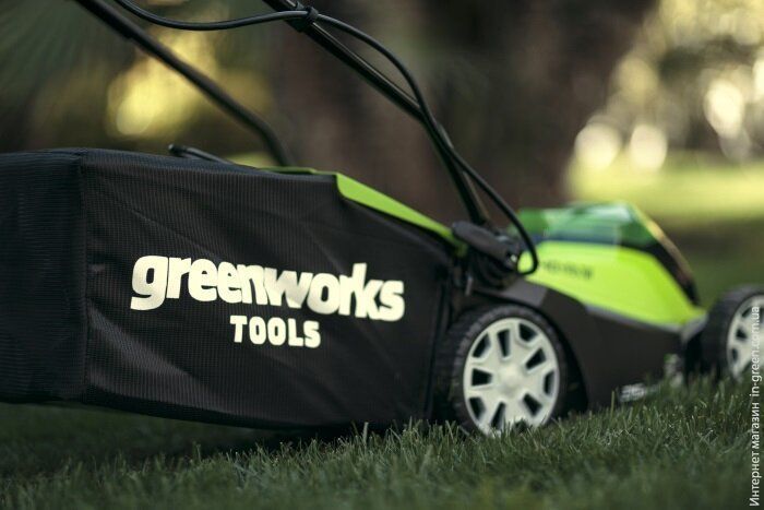 Газонокосилка аккумуляторная GreenKRAUSE G40LM35 без АКБ и ЗУ
