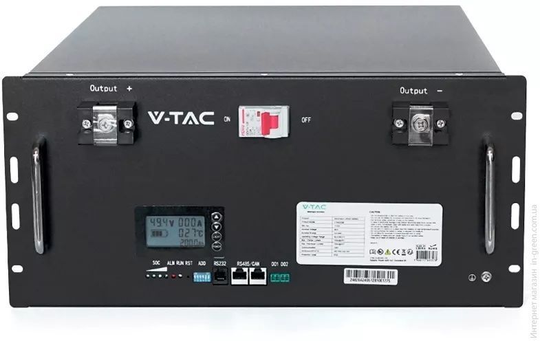 Акумуляторна батарея V-TAC LiFePO4 48V 200Аh