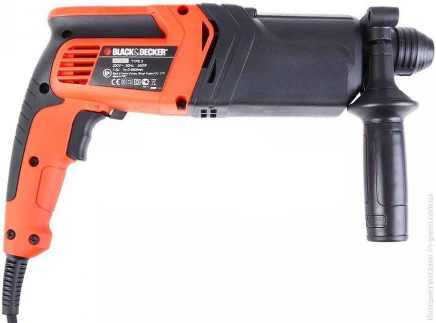 Перфоратор BLACK&DECKER KD855KA