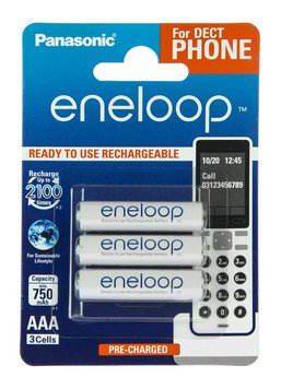 Акумулятор Panasonic Eneloop AAA 750 3BP (BK-4MCCE/3DE)