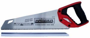 Ножовка по дереву HAISSER 450 мм, 7-8TPI, 3D, SK5, Rapid