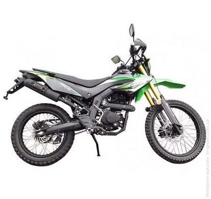 Мотоцикл FORTE FT250GY-CBA зелений-чорний