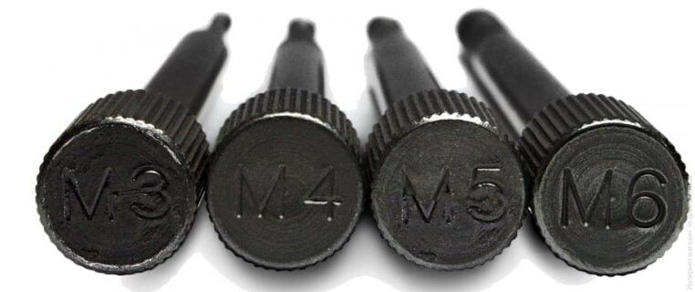 Заклепочный ключ S&R 284404904 для резьбовых заклепок M3-M6