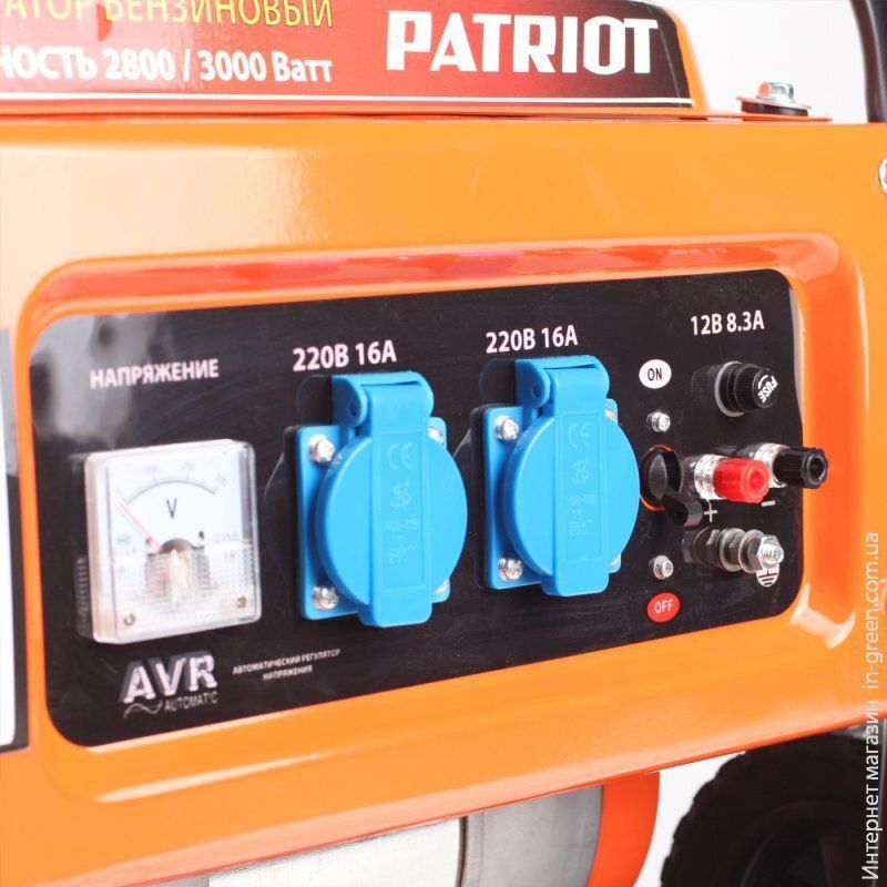 Бензиновый генератор PATRIOT SRGE 3800