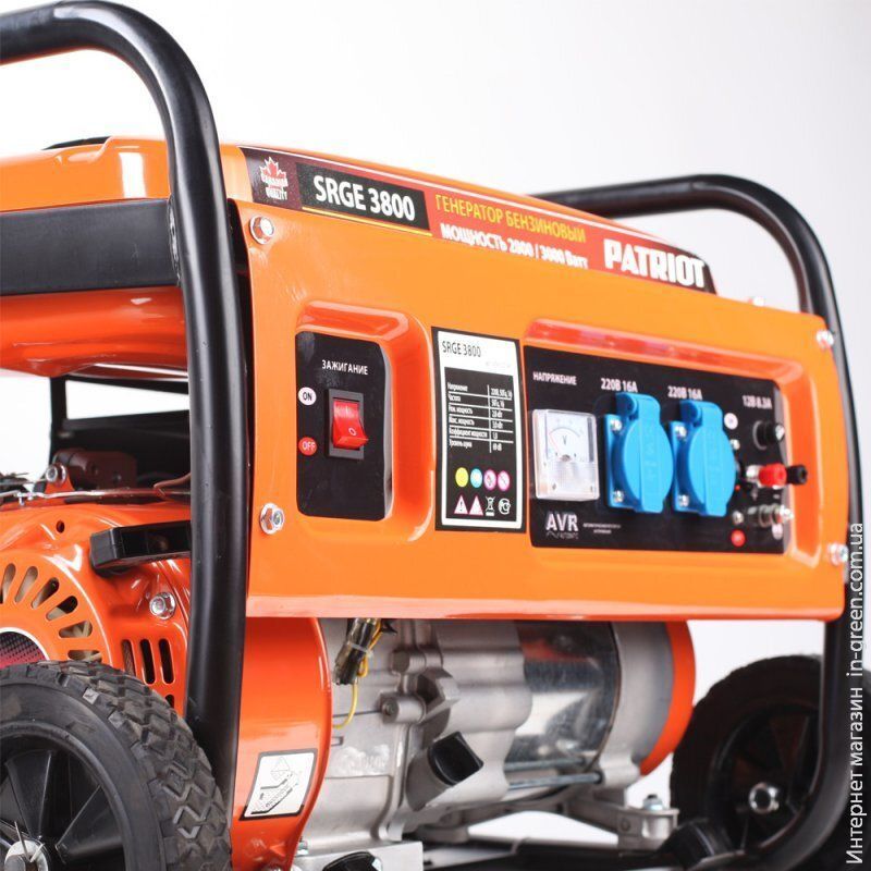 Бензиновый генератор PATRIOT SRGE 3800