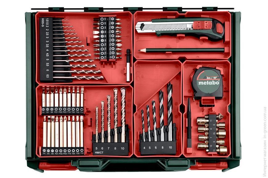 Акумуляторний ударний дриль Metabo SB 18 L Set (614053710)