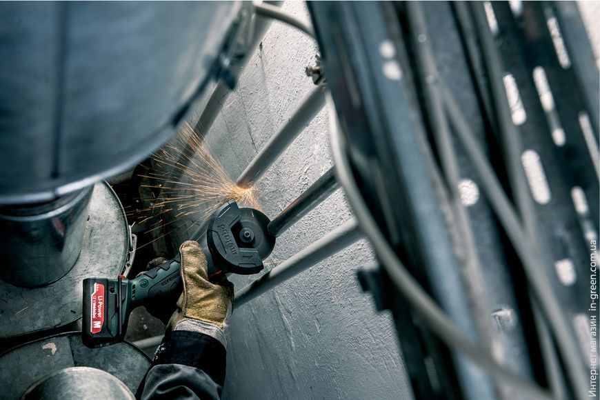 Аккумуляторная угловая шлифовальная машина METABO PowerMaxx CC 12 BL (600348840)