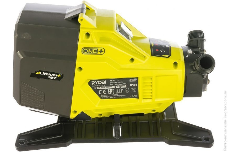 Насос для води акумуляторний RYOBI R18TP-0