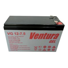 Акумуляторна батарея VENTURA VG 12-7,5 Gel 12V 7,5Ah (151*65*100мм), Q10