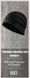 Термошапка (підшипник) unisex DOREANSE 850 (чорний) унісекс Фото 5 з 5