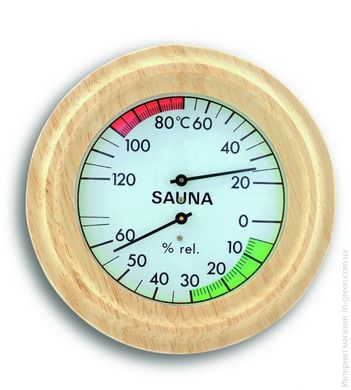 Термогигрометр для сауны TFA 401028