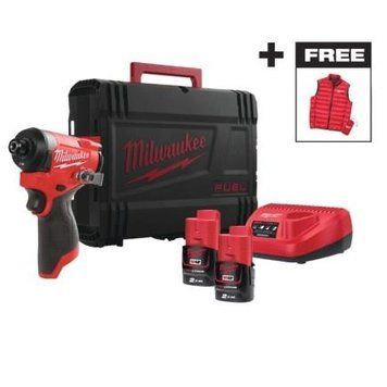 Ударний акумуляторний безщітковий шуруповерт Milwaukee M12 FID2-202X (4933499462)
