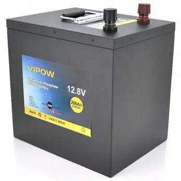 Акумуляторна батарея Vipow LiFePO4 12.8V 200Ah