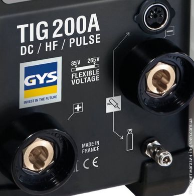 Аргонодуговая сварка GYS TIG 200 DC HF FV, ACC. SR17DB-4M