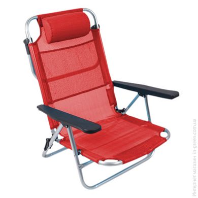 Крісло розкладне Bo-Camp Monaco Red