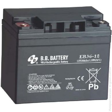 Гелевий акумулятор B.B. BATTERY EB36-12