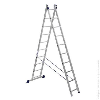 Алюминиевая двухсекционная лестница Virastar 5210