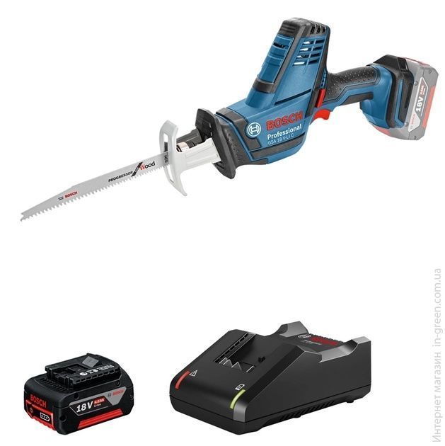 Пилка акумуляторна BOSCH GSA 18V-LI (0615990M3Y)